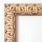 Amanti Art Non-Beveled Wood Wall Mirror, Florentine Gold Frame